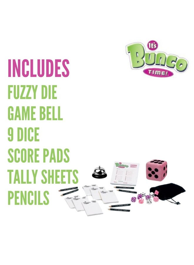 TaliCor Bunco Deluxe Dice Party Game Set - Fast-paced Fun for 4-12 Players, Complete with Die and Game Bell - Ideal for Bunco Party - Image 4