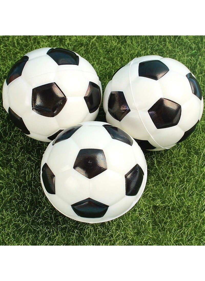 NQOOH - 12 Piece Mini Soccer Stress Ball Set Hand Squeeze Toy for Stress Relief Ideal Party Favour Birthday and Achievement Gift - Image 1