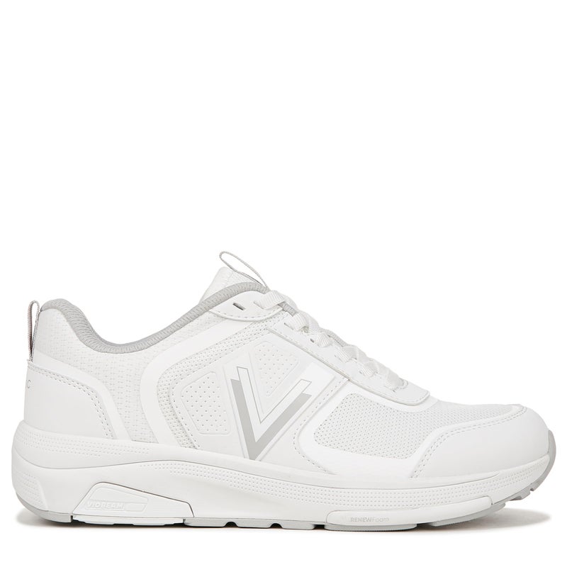 Vionic Women's Walk StriderSneaker, White Leather, 6 US - Image 3