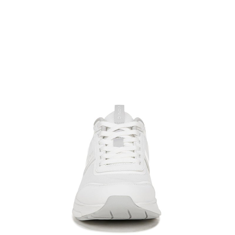 Vionic Women's Walk StriderSneaker, White Leather, 6 US - Image 4