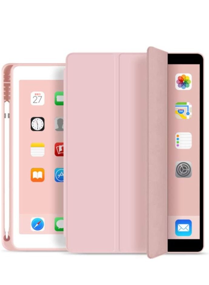 vesus Case for iPad 9.7-Inch 2018 /2017 Model 6th 5th Generation Smart Cover Auto Wake/Sleep Pink