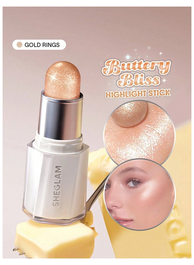 شيجلام Buttery Bling Highlight Stick-Gold Rings Gold Rings - Image 1