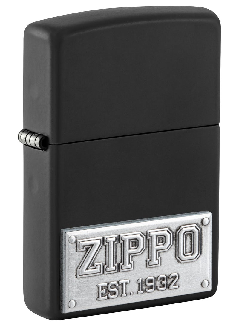 48689 218 Zippo License Plate Black Matte Windproof Lighter - pzsku/Z6C64584DC73A2F975A23Z/45/_/1729746101/ce22472b-313d-4a21-bb66-4667a4609985