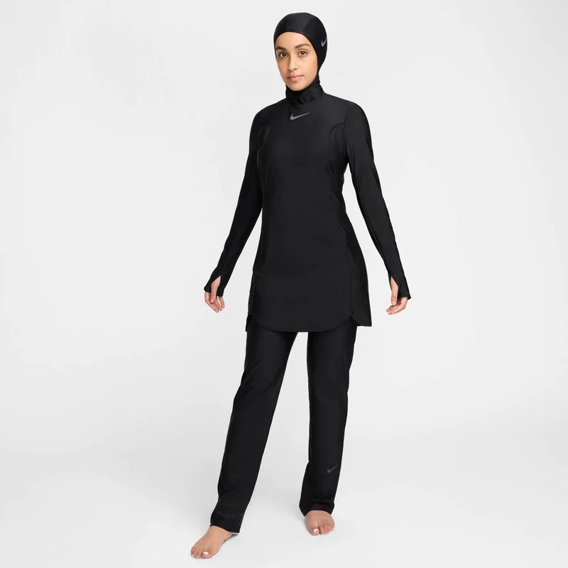 Nike Black Women's Swim Victory Full-Coverage Dress for Women | Best Price UAE