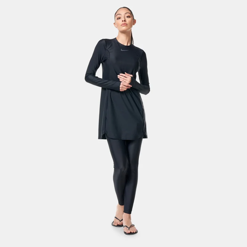 Nike Black Women's Swim Victory Full-Coverage Dress for Women | Best Price UAE