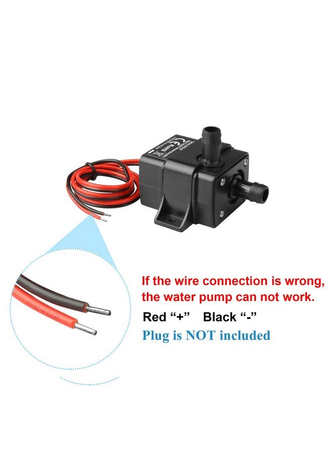 MOUNTAIN_ARK DC 12V Mini Submersible Water Pump 63 Gal Pump for Aquarium Fish Tank Hydroponic Fountains - Image 2