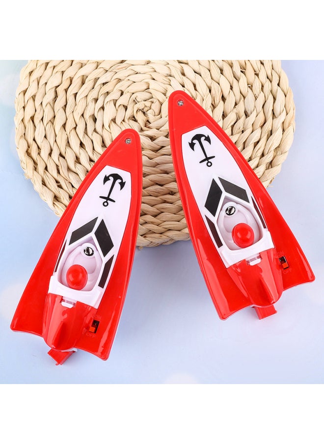 Generic - Electric Boat Toy Electric Speedboat Children's Stall Square Water Swimming Motor Boat Boat Swimming Pool Wholesale-Color:Electric Swimming Boat - Image 1