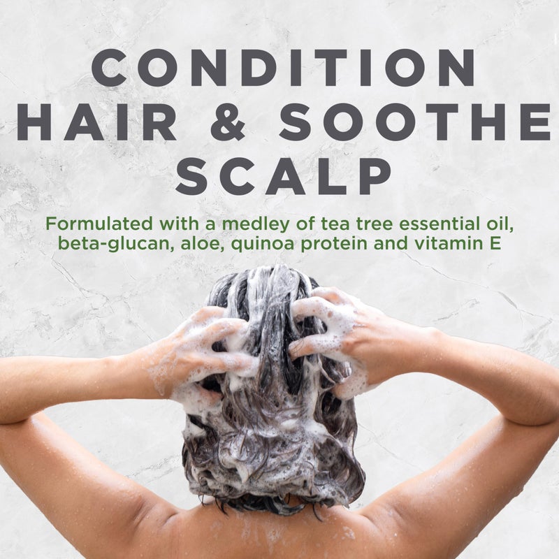 Avalon Organics Scalp Treatment Tea Tree Conditioner, Encourages Scalp Well-Being and Leaves Hair Soft, 11 Fluid Ounces - Image 3