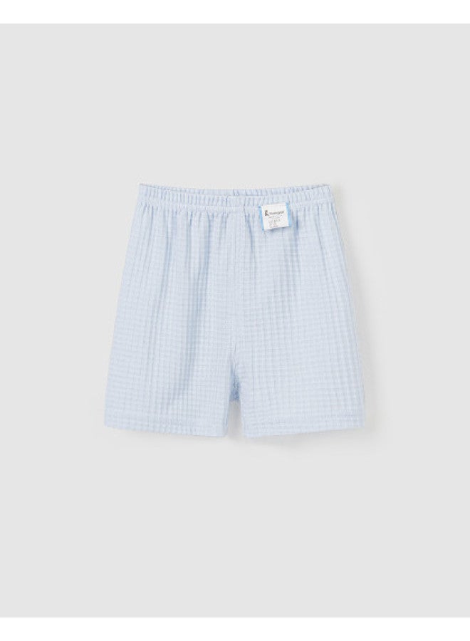 Tongtai Baby Shorts Modal Cotton Summer Thin Unisex Infant Home Pants Children Mid-waist Three-point Sleep Pants - Image 1