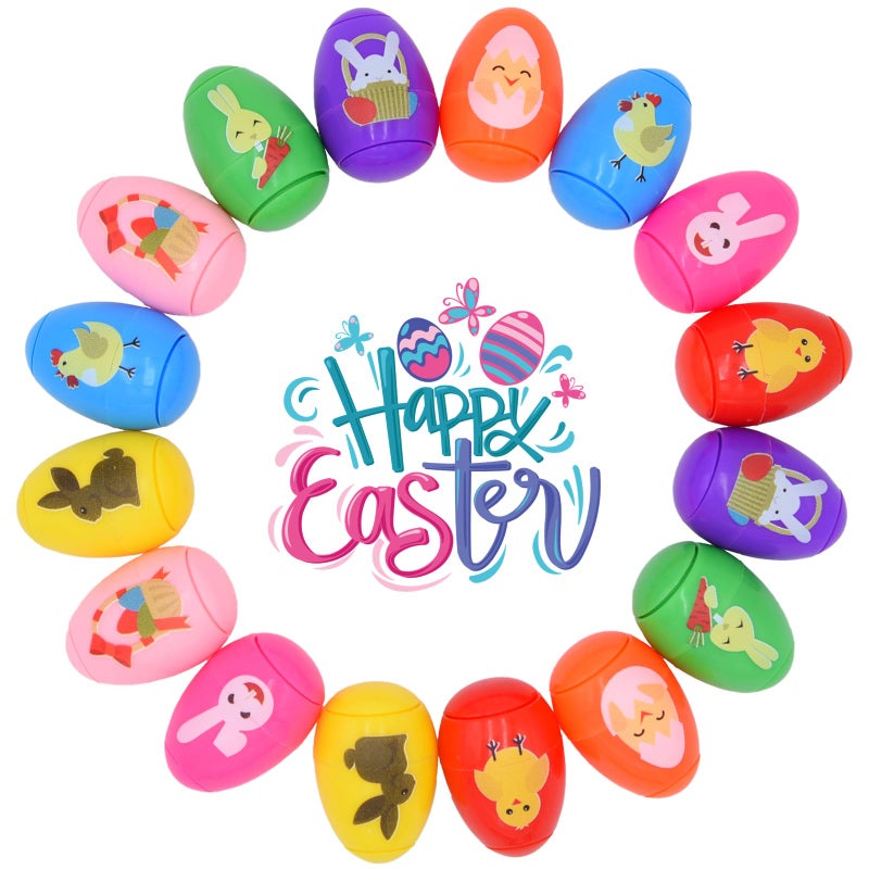 Menzcci 16 Pack Easter Egg Fidget Spinner Toys Novelty Spinning Tops Toys for Kids Boys Girls Easter Basket Stuffers Egg Fillers Essentials Party Favors Gifts - Image 2