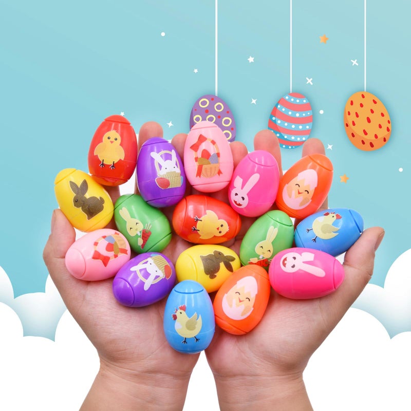 Menzcci 16 Pack Easter Egg Fidget Spinner Toys Novelty Spinning Tops Toys for Kids Boys Girls Easter Basket Stuffers Egg Fillers Essentials Party Favors Gifts - Image 5