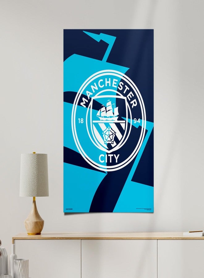 ديزرت كاكتوس ملصق صبار الصحراء لنادي مانشستر سيتي لكرة القدم (MCFC) مقاس 24 × 36 بوصة، ديكور غرفة أو مكتب، معدات رسمية للمشجعين (24 × 36، النمط 8) - Image 4