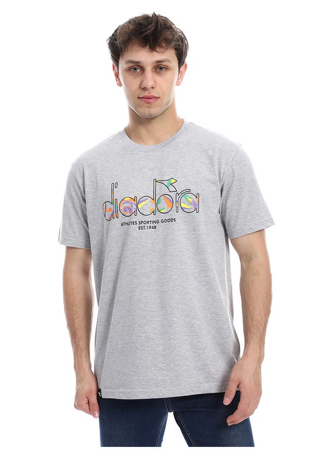 DIADORA تي شيرت قطني مطبوع  - Image 1