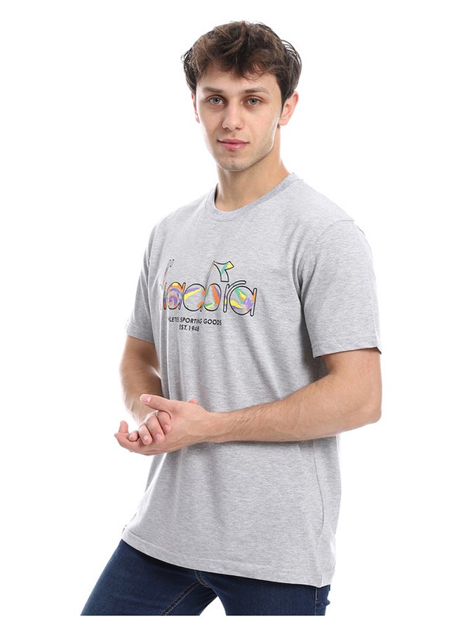 DIADORA تي شيرت قطني مطبوع  - Image 2