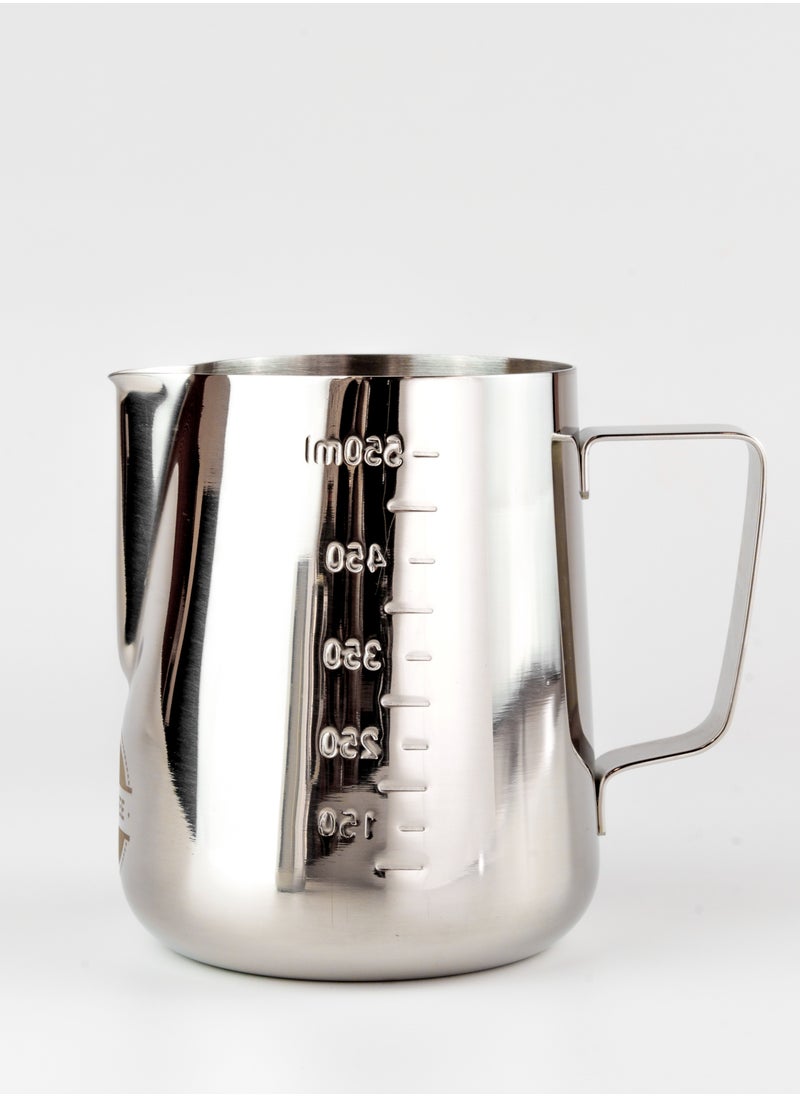 CoffeePL Stainless Steel Milk Frothing Pitcher Silver 550ml  - Image 1