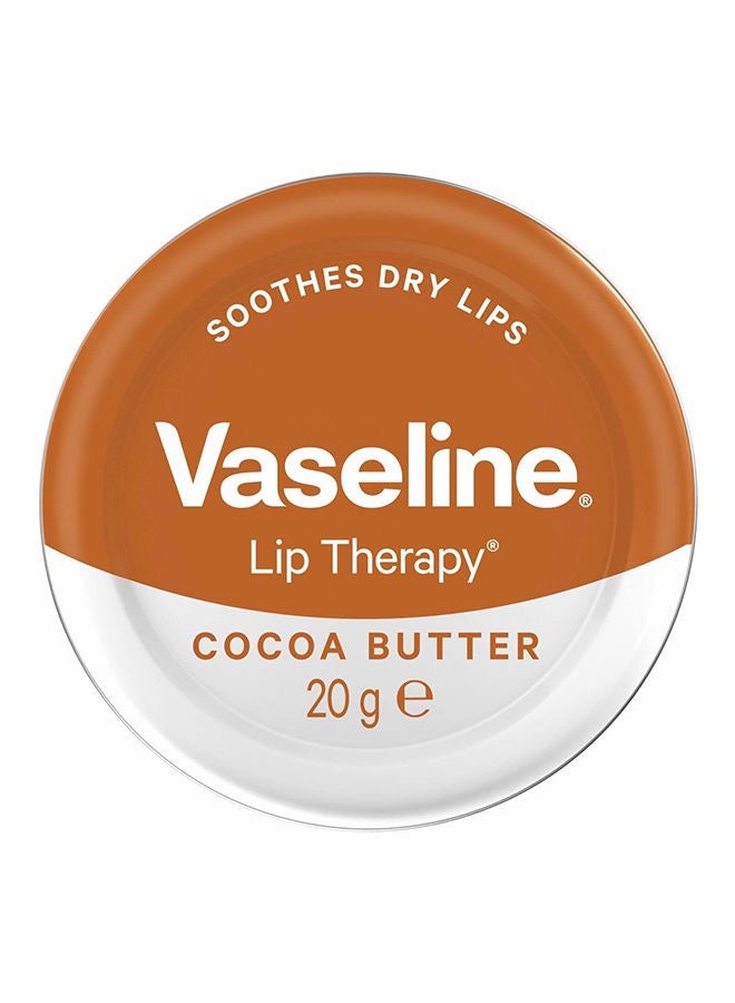 Vaseline Lip Therapy Petroleum Jelly Cocoa Butter 20g