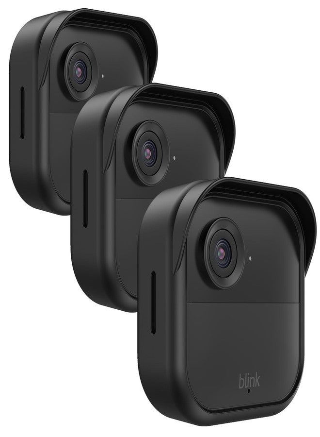 HOGEE Silicone Case Cover for All-New Blink Outdoor 4 (4th Gen), Weatherproof Silicone Case Provides Full Camera Protection, for All-New Blink Outdoor 4 Home Security Camera (Black 5 Pack) - Image 1