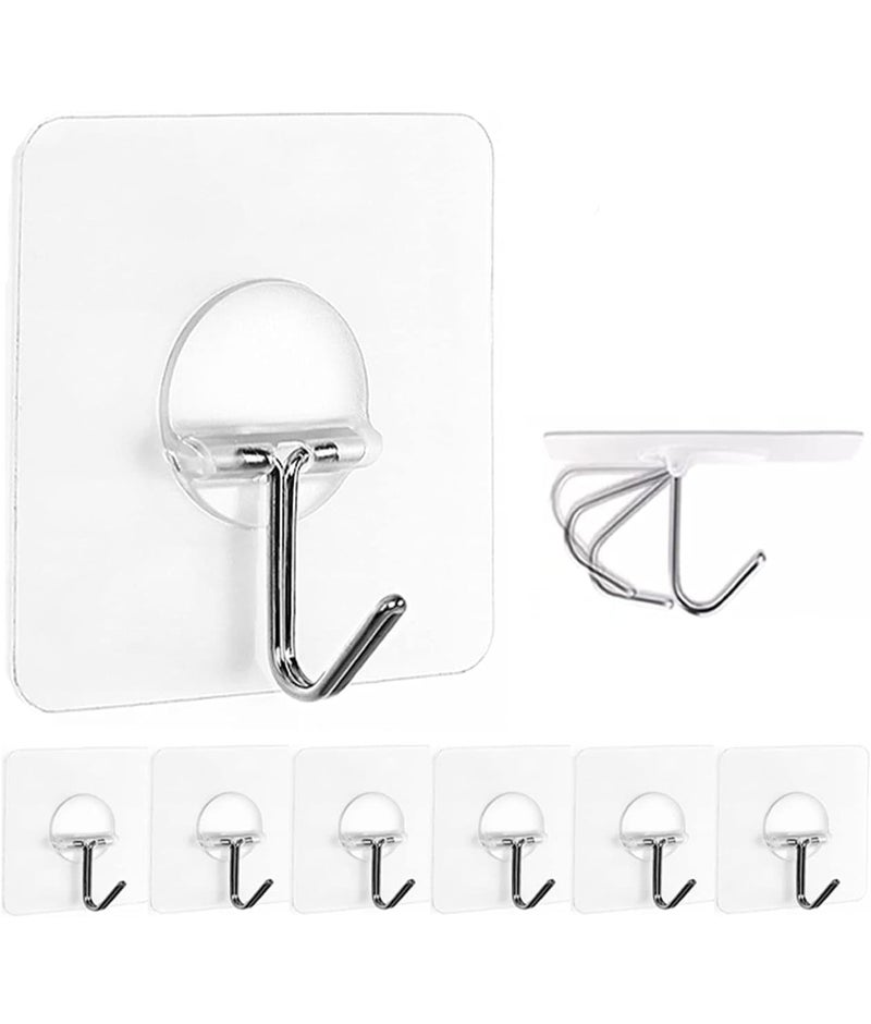 Dream Decor Wall Hanger Hooks for Hanging Clothes Home Kitchen Office Bathroom Bedroom Door Organizers Accessories Items Pack of 15 - Image 1
