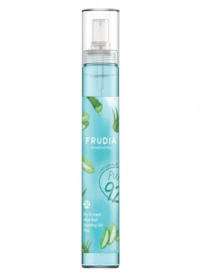 FRUDIA WELCOS My Orchard Aloe Real Soothing Gel Mist | Aloe Vera Gel Mist & Facial Moisturizer | Hydrating Face Mist | Korean Moisturizer & Facial Mist | Aloe Vera Gel Organic Mist (4.22 Fl. Oz) - Image 1