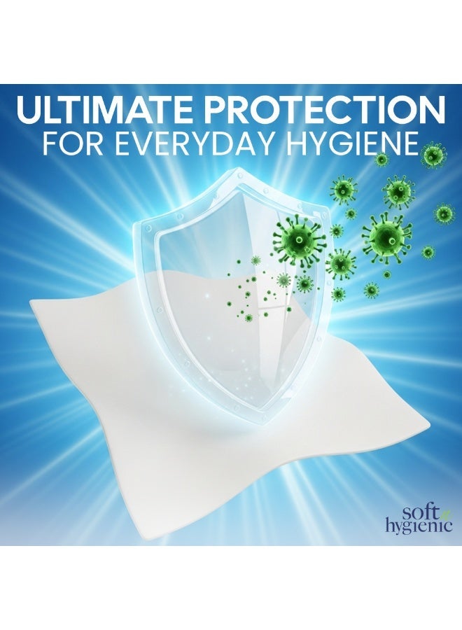 إس إن إتش باكينج مناديل وجه **Soft N Hygienic Nylon**، **عبوة من 10 علب**، تحتوي كل علبة على **200 ورقة** ناعمة ومنفوشة، مع **تغليف نايلون** لكل عبوة. - Image 3