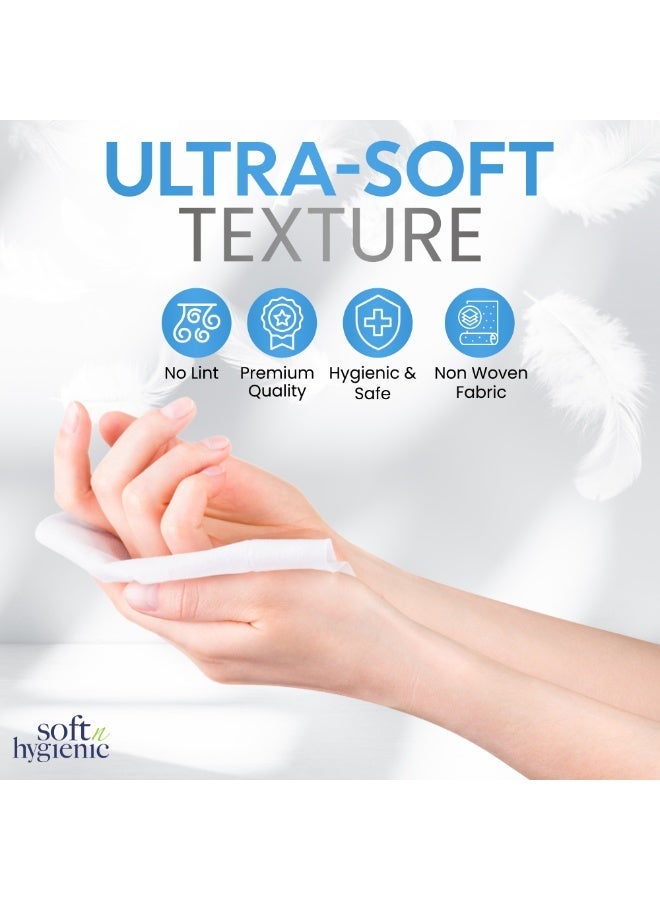 إس إن إتش باكينج مناديل وجه **Soft N Hygienic Nylon**، **عبوة من 10 علب**، تحتوي كل علبة على **200 ورقة** ناعمة ومنفوشة، مع **تغليف نايلون** لكل عبوة. - Image 5