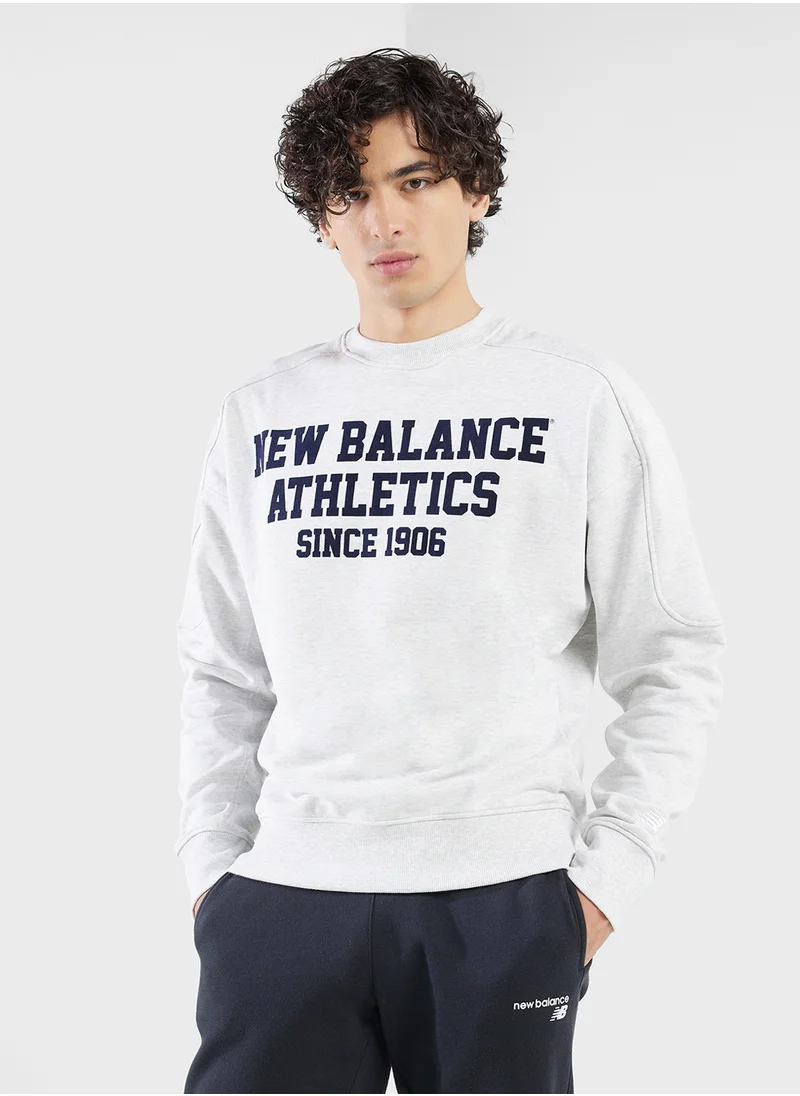 نيو بالانس Graphic French Terry Sweatshirt