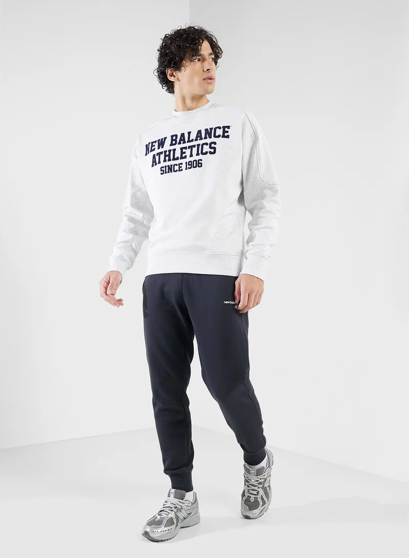 New Balance Graphic French Terry Sweatshirt