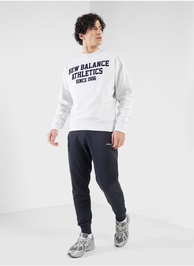 New Balance Graphic French Terry Sweatshirt  - Image 4