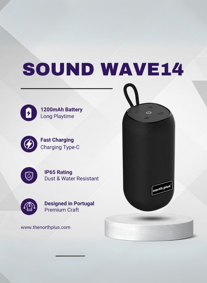 North Plus SoundWave14 Portable Bluetooth Speaker - Image 2