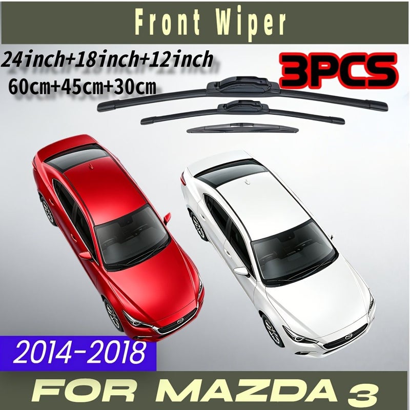 All Season Replacement Wiper Blade Kit 24 18 12B DA - Image 1