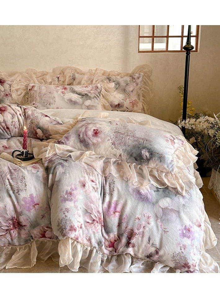 Bed Sheet Style — Cute Princess Style Bedding Four Piece Set - Image 1