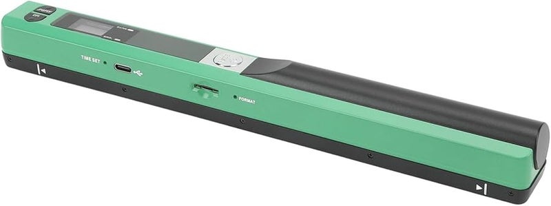 Green A4 Portable Handheld Scanner 900 DPI Multifunctional Document Image Scanner for Home Office - Image 4