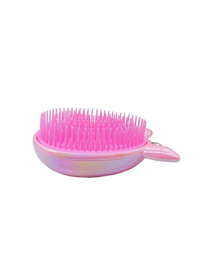 Artkingdome - Cute Unicorn Comb Toddler Hair Brush Detangling Antistatic Soft Massage For Girls Curly Straight Wet Dry Hair Brushes Hair Combs Gift 1Piece Pink - Image 1
