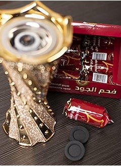فحم الجود فحم الجود سريع الاشتعال للعود والمعمول 40 قرص بدون رائحه  - Image 5
