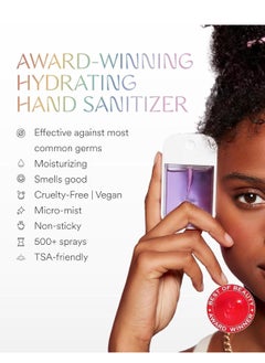 POWER Power Mist Hydrating Hand Sanitizer Spray For Adults And Kids,Spray Hand Sanitizer Travel Size,Hydrating Hand Sanitizer Spray For Adults,Power Mist Hand Sanitizer 45ml (pumpkin)  - Image 5