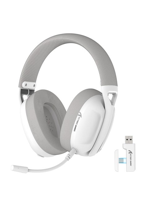 ATTACK SHARK L80 PRO Light Weight Gaming Headset 2.4Ghz/Bluetooth/3.5mm 3-mode for PS5 PS4 PC Mobile Tablet