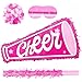 Arrowbash Cheerleading Piata Kit 157 Cheerleading Party Decorations with Blindfold Stick Confetti for Homecoming Team Game Events Birthday Cheer Celebration Party Supplies Photo Prop Candy Toys Holder - Image 2