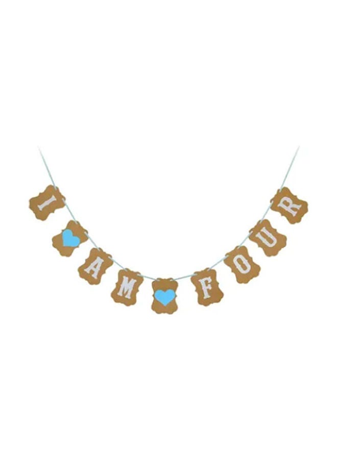 NIBEMINENT 4th Birthday Party Decoration Set - Image 2