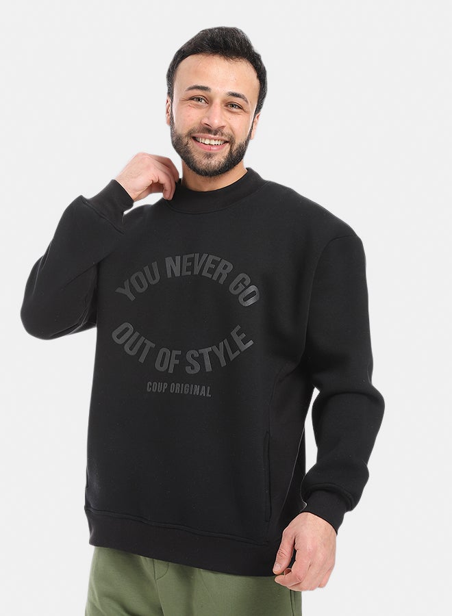 Coup Black Sweatshirt - Image 2