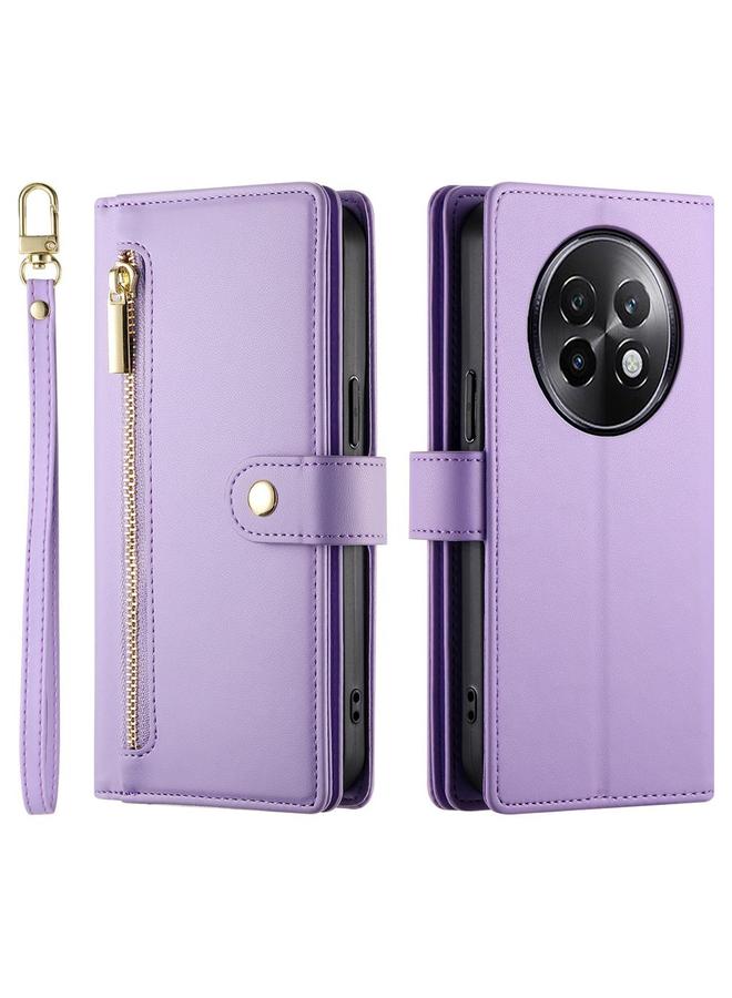 اس-توب جراب لهاتف Realme 13+ مع محفظة جلدية وسحاب وفتحات للبطاقات - Image 2