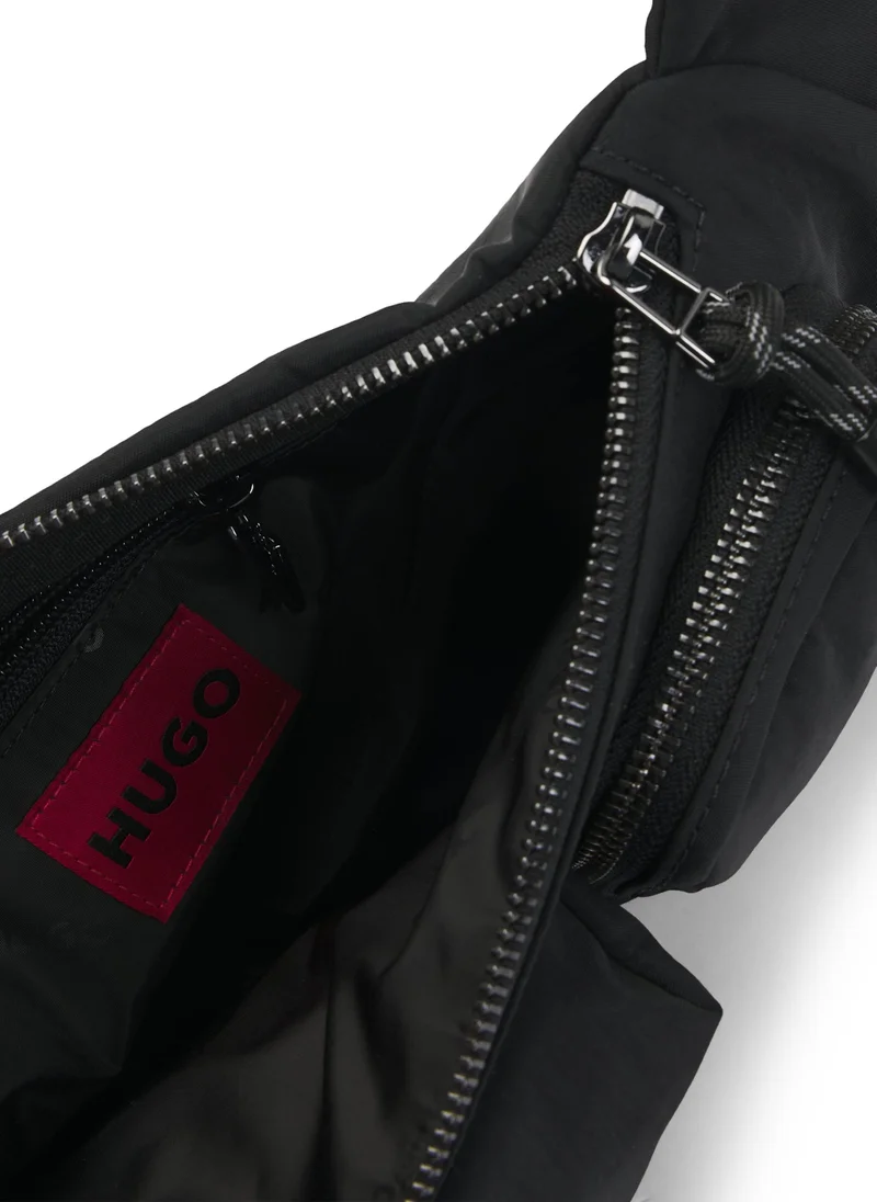 هوجو Belt bag with logo and branded strap