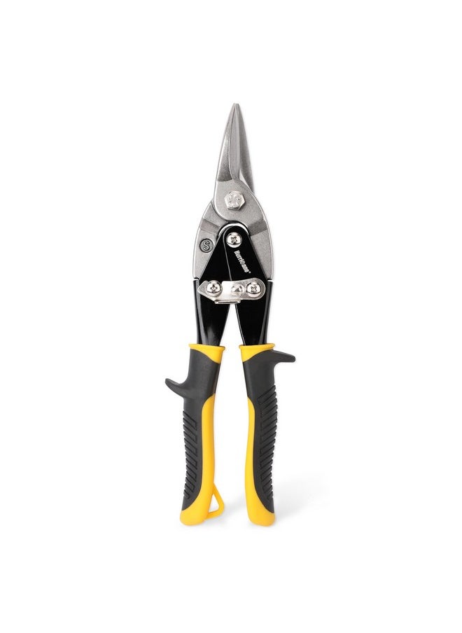 HURRICANE 10 Inch Aviation Tin Snips, Heavy Duty Metal Cutter Shears for Cutting Sheet Metal, Straight Cut, Chrome Vanadium Steel - pzsku/Z6C663BD404220D0BD9ACZ/45/_/1740982636/c4c8f8cc-0238-49de-8309-5d70aecc377a