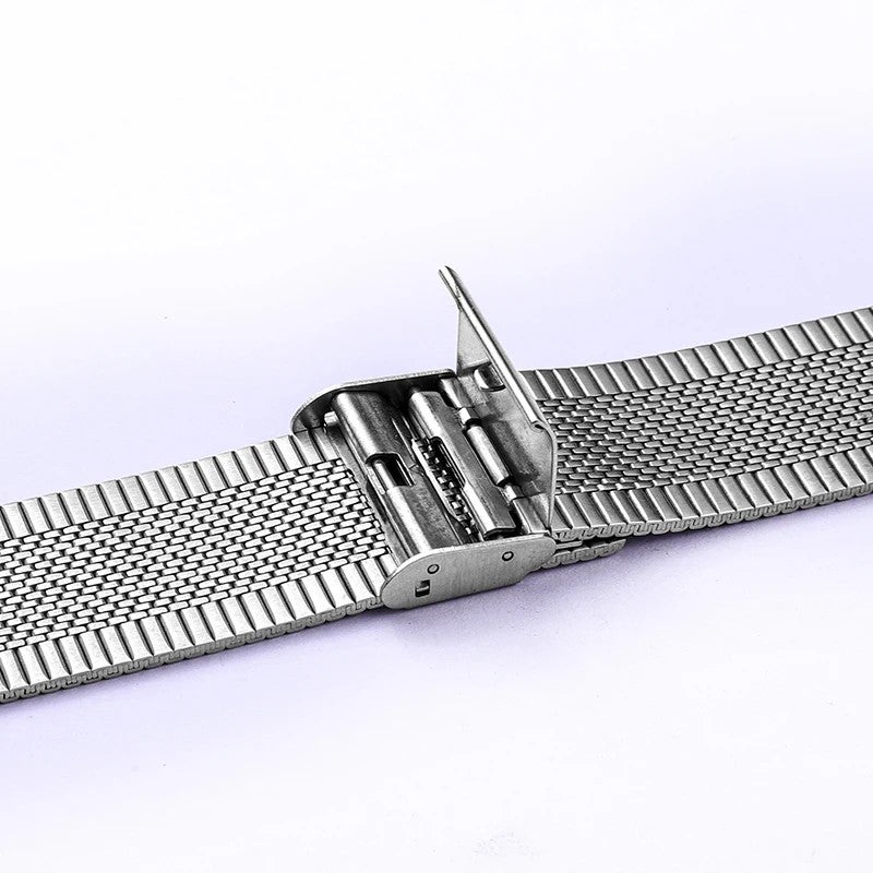 Bluejw Mesh Stainless Steel Replacement Watch Strap for Samsung Galaxy Smart Watch – Durable Metal Band Bracelet Compatible with Galaxy Watch Models - Image 3
