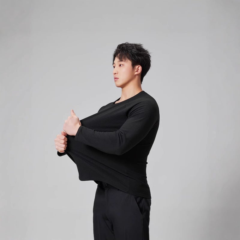 Men's Thermal Stretch Long Sleeve T-Shirt - Image 2