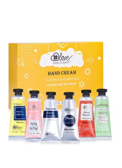 BODY & EARTH Hand Lotion Set, Hand Cream for Women, Lotion Gift Set, Pack of 6 Hand Cream Gift Sets, Holiday Gift for Mother's Day  - Image 1