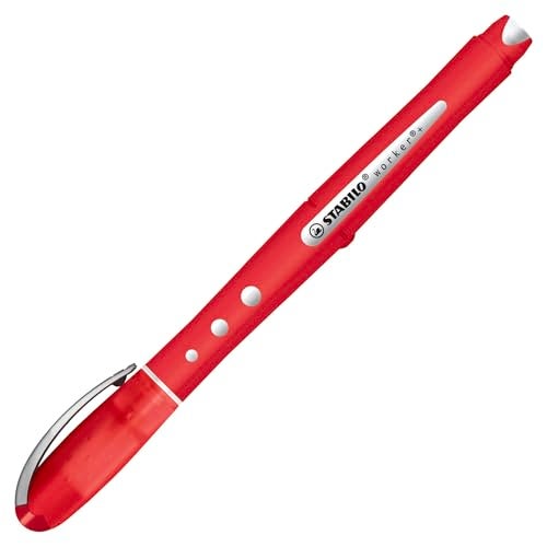 Stabilo Worker Colorful Rollerball Pen 4/Pk - Image 2