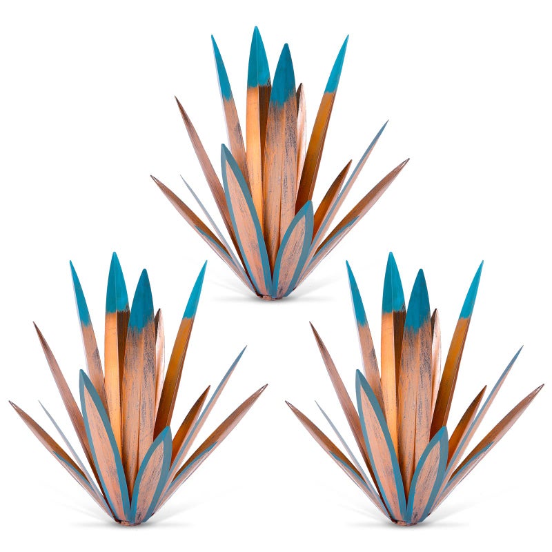 Homight Metal Tequila Country Sculpture DIY Tequila Plant Home Decor Country Tequila Garden Ornament Indooutdoor Statuette Patio Lawn Patio Stake Decoration Gift to The Garden - Image 2