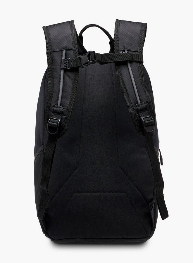 كابا حقيبة ظهر بطبعة شعار مع أحزمة قابلة للتعديل وإغلاق بسحاب - Image 5