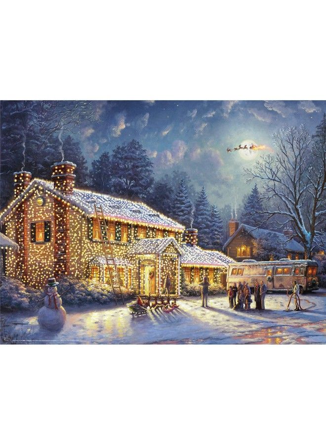 Ceaco ألغاز توماس كينكيد للأفلام العطلة - عطلة عيد الميلاد من لامبونز الوطنية 300 قطعة - Image 1