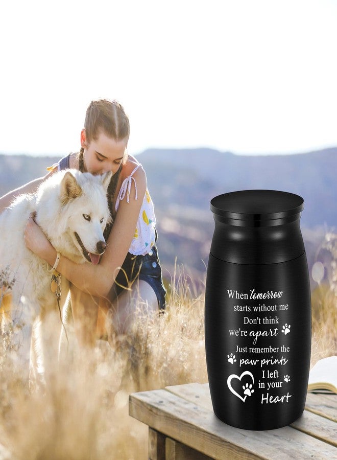 abooxiu Mini Urn for Pet Ashes 3 Inches Small Urns for Dog Ashes Memorial Ashes Keepsake Urn for Ashes Aluminum Mini Urn for Ashes Cremation Urns for Dog Ashes Holder - Image 5